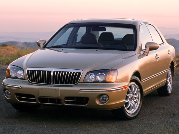 Hyundai XG 1998. Carrosserie, extérieur. Berline, 1 génération