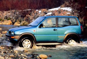 Nissan Terrano 1995. Carrosserie, extérieur. VUS 3-portes, 2 génération