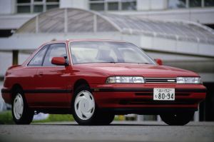 Mazda Capella 1987. Carrosserie, extérieur. Coupé, 4 génération