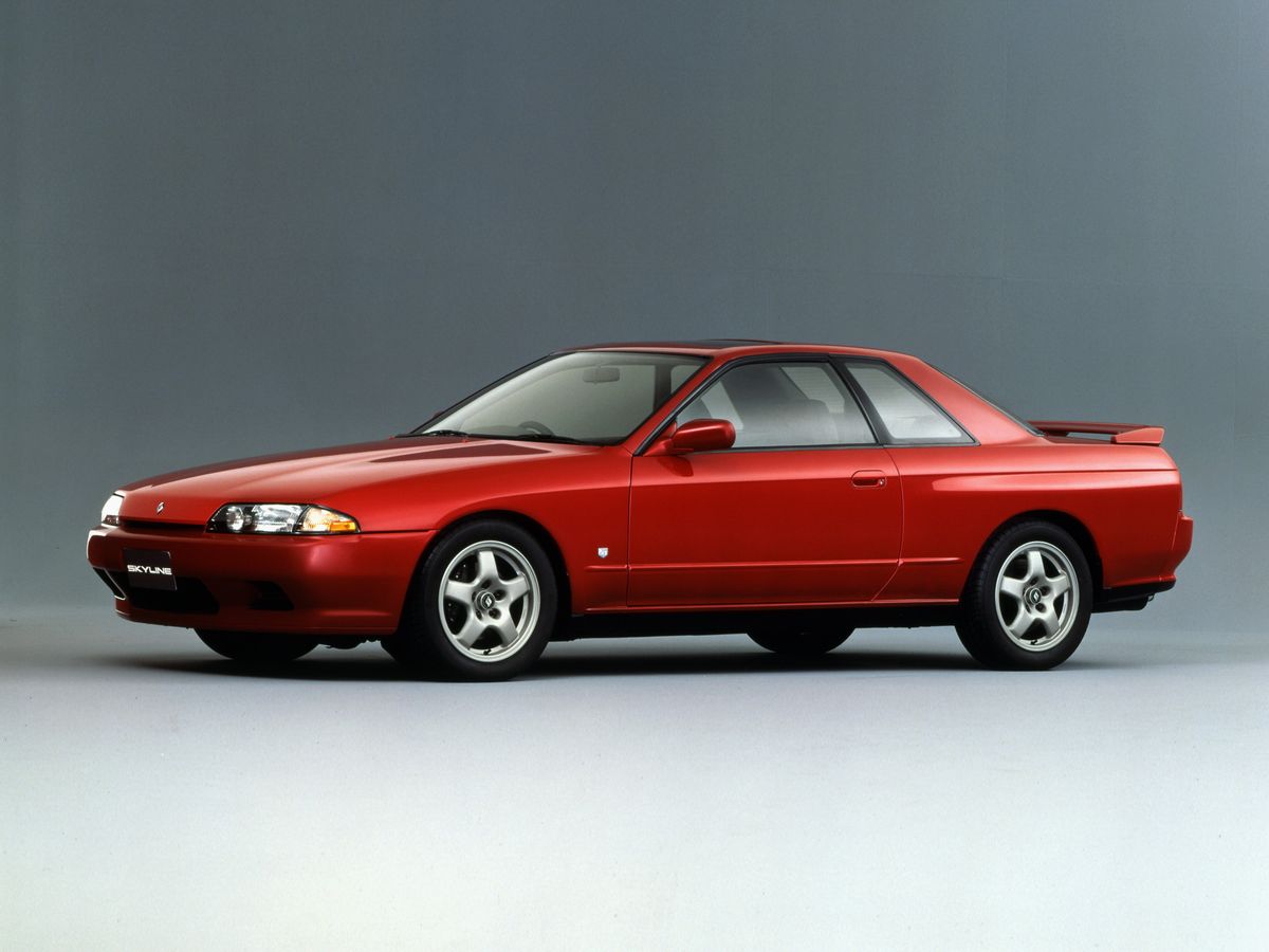 Nissan Skyline 1989. Carrosserie, extérieur. Coupé, 8 génération
