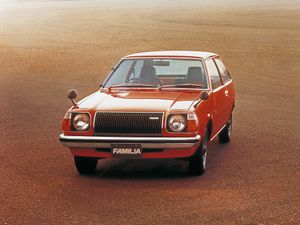 Mazda Familia 1977. Carrosserie, extérieur. Hatchback 3-portes, 4 génération