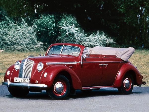 Opel Admiral 1937. Carrosserie, extérieur. Cabriolet, 1 génération