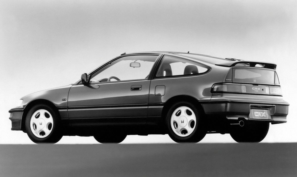 Хонда Цивик 1989. Кузов, экстерьер. Купе, 4 поколение, рестайлинг