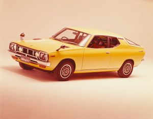 Nissan Cherry 1974. Carrosserie, extérieur. Coupé, 2 génération