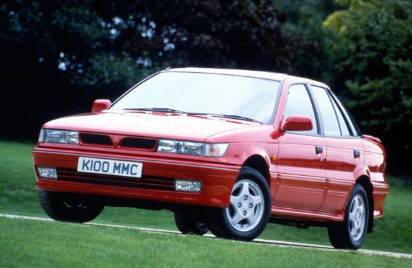 Mitsubishi Lancer 1988. Carrosserie, extérieur. Berline, 6 génération