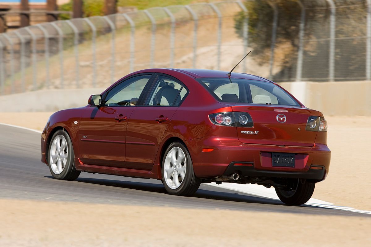 Mazda 3 2006. Bodywork, Exterior. Sedan, 1 generation, restyling