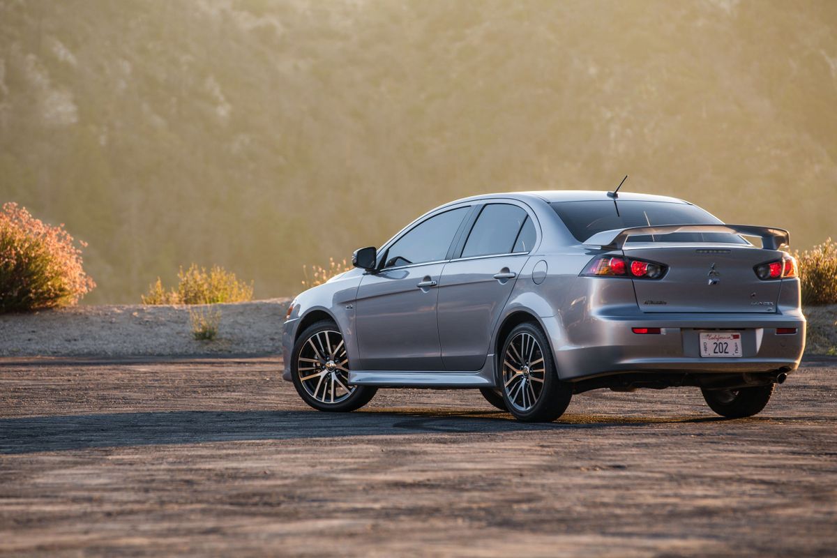 Mitsubishi Lancer 2016. Carrosserie, extérieur. Berline, 10 génération, restyling 2
