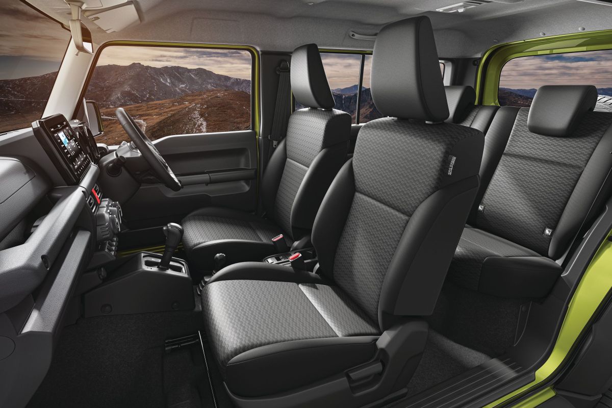 Suzuki Jimny 2023. Interior. SUV 5-doors, 4 generation