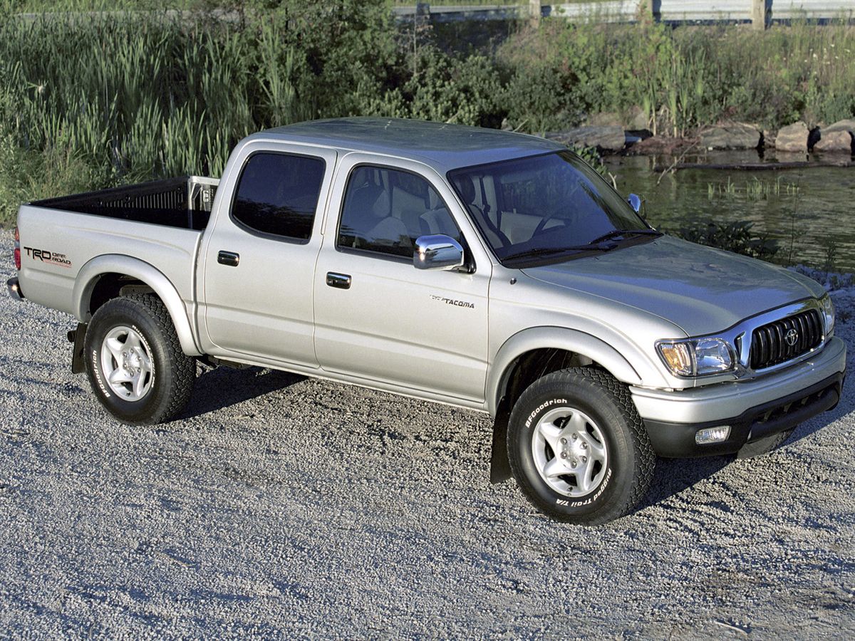 Toyota Tacoma 1997. Carrosserie, extérieur. 2 pick-up, 1 génération, restyling