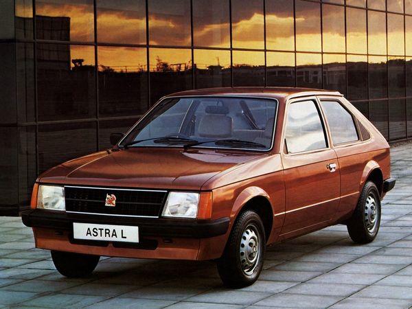 Vauxhall Astra 1979. Carrosserie, extérieur. Mini 3-portes, 1 génération