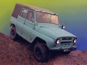 UAZ 469 1972. هيكل السيارة. SUV مكشوف, 1 الجيل