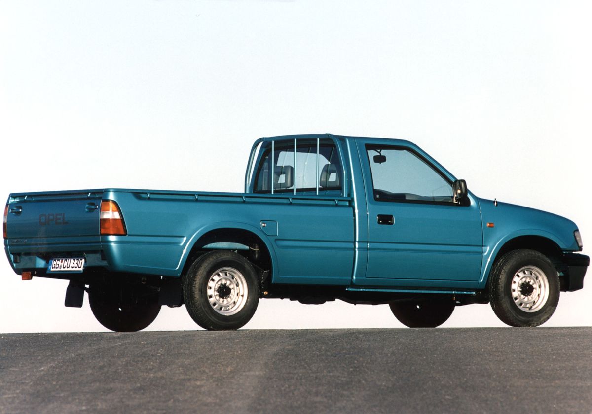 Opel Campo 1991. Carrosserie, extérieur. 1 pick-up, 1 génération