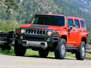 Hummer H3 2005. Carrosserie, extérieur. VUS 5-portes, 1 génération