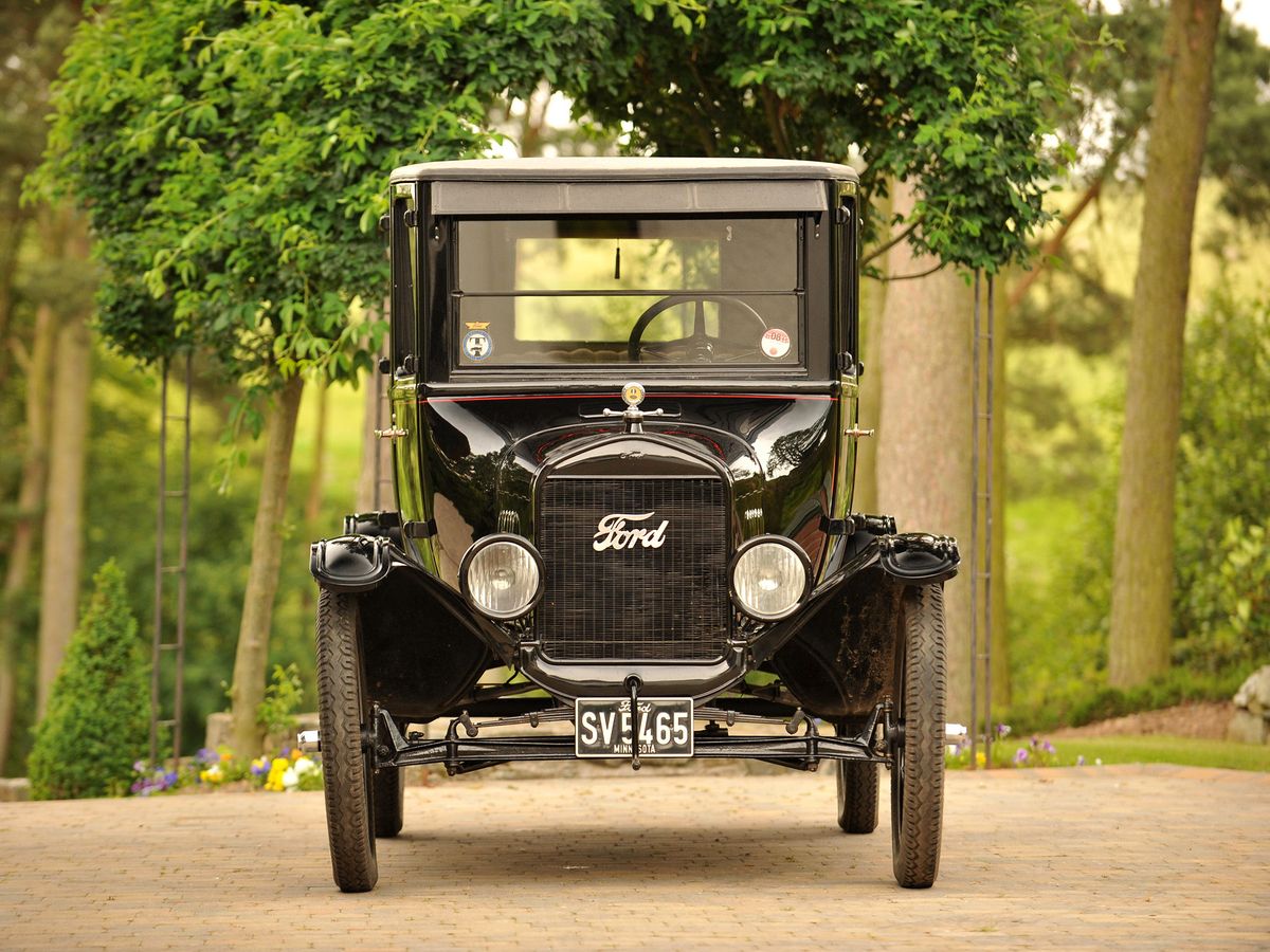 فورد موديل T ‏1908. الهيكل، المظهر الخارجي. سيدان, 1 الجيل
