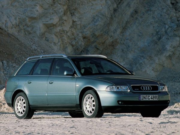 Audi A4 1996. Carrosserie, extérieur. Break 5-portes, 1 génération, restyling