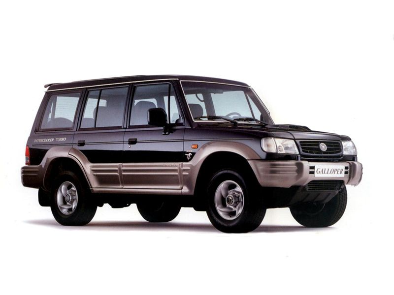 יונדאי גאלופר 1997. מרכב, צורה. רכב שטח 5 דלתות, 2 דור