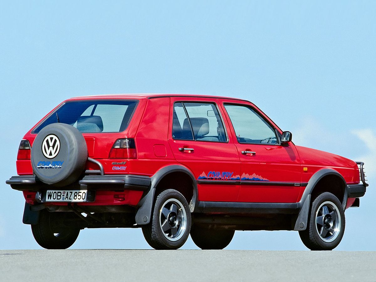 Volkswagen Golf Country 1990. Bodywork, Exterior. SUV 5-doors, 1 generation