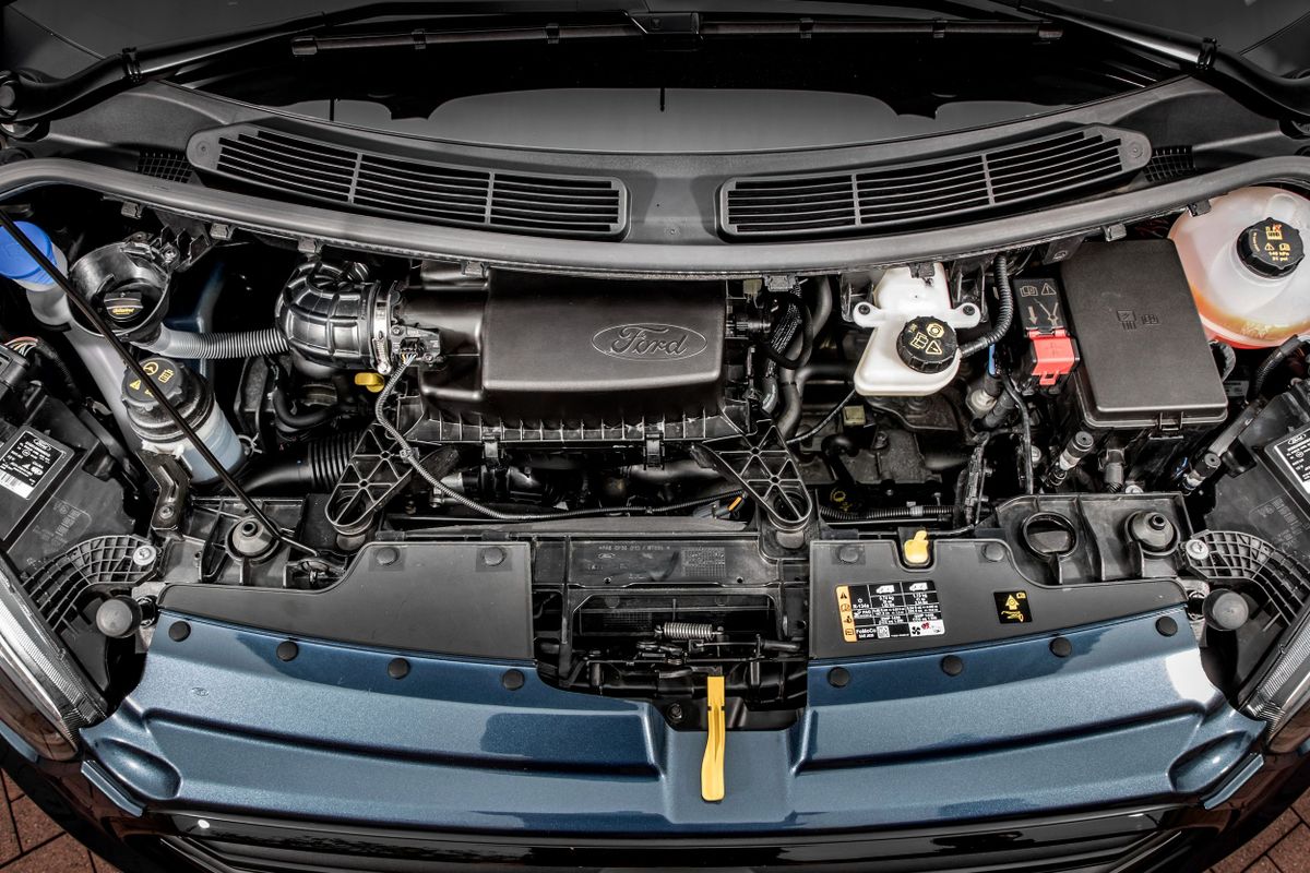 Форд Транзит Кастом 2017. Двигатель. Фургон, 1 поколение, рестайлинг