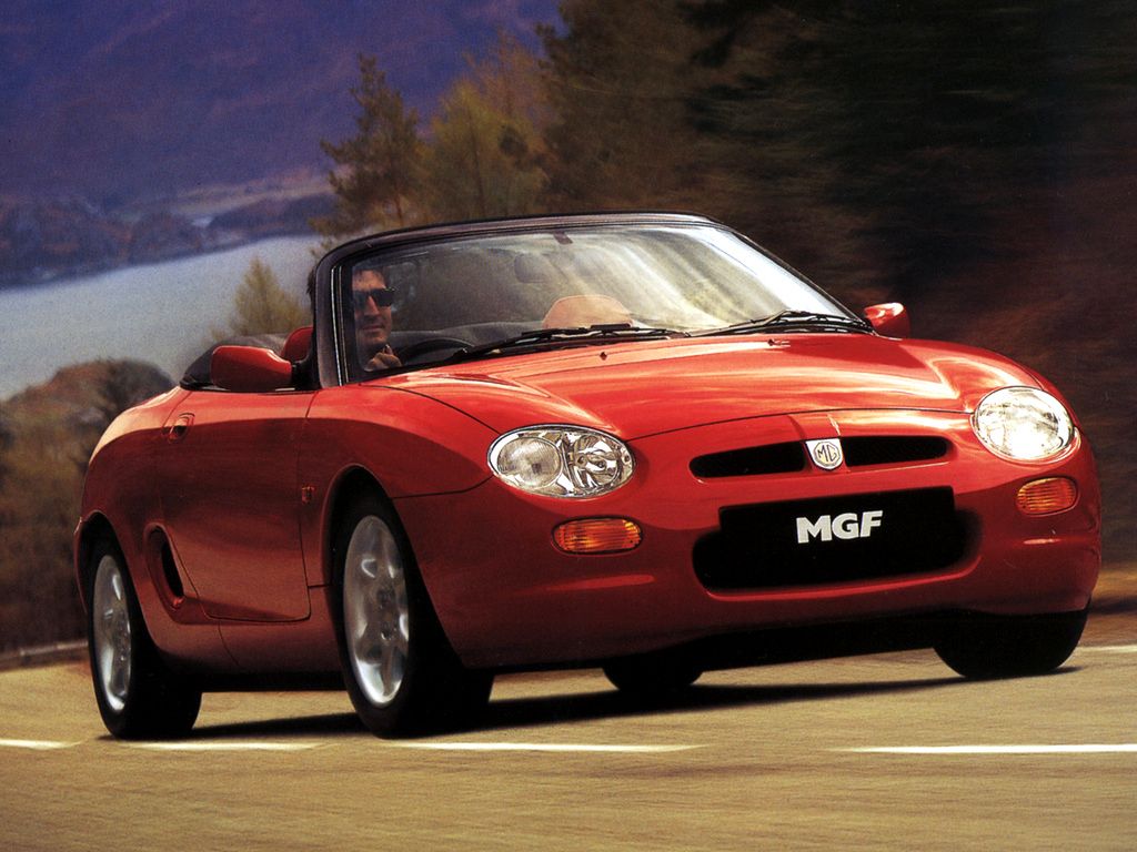 MG F 1995. الهيكل، المظهر الخارجي. كابريو, 1 الجيل