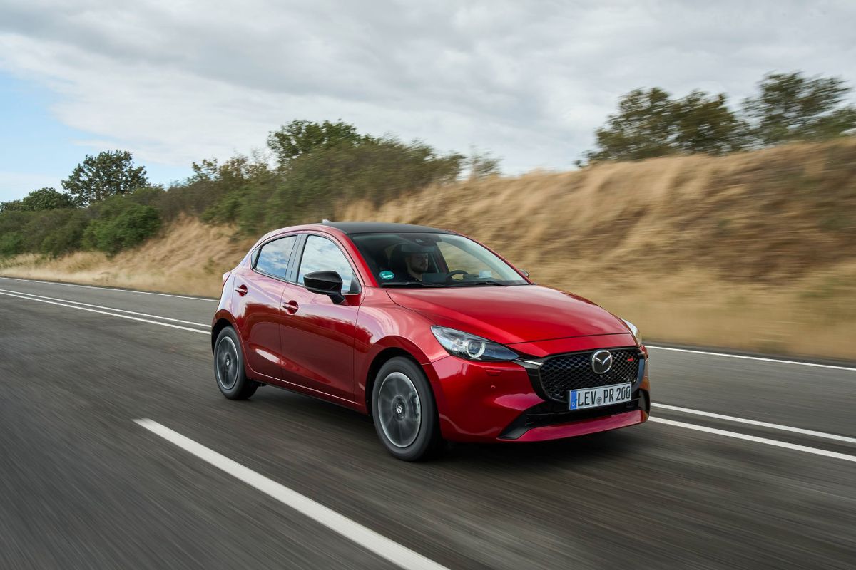 Mazda 2 2022. Кузов. Мини 5 дв., 3 поколение, рестайлинг 2