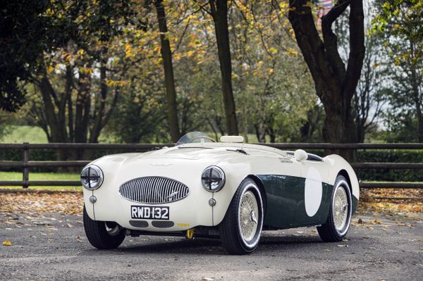 Austin Healey 100 1953. Кузов, экстерьер. Родстер, 1 поколение