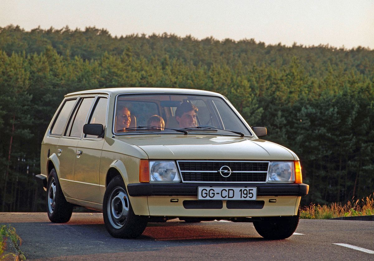 Opel Kadett 1979. Carrosserie, extérieur. Break 5-portes, 4 génération