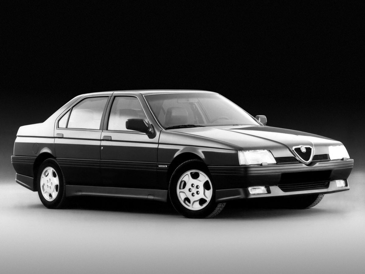 Alfa Romeo 164 1987. Carrosserie, extérieur. Berline, 1 génération