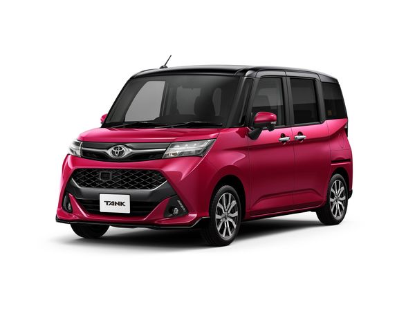 Toyota Tank 2016. Bodywork, Exterior. Microvan, 1 generation