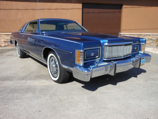 Mercury Marquis 1979. Carrosserie, extérieur. Berline 2-portes, 3 génération