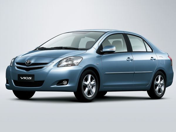 Toyota Vios 2007. Carrosserie, extérieur. Berline, 2 génération