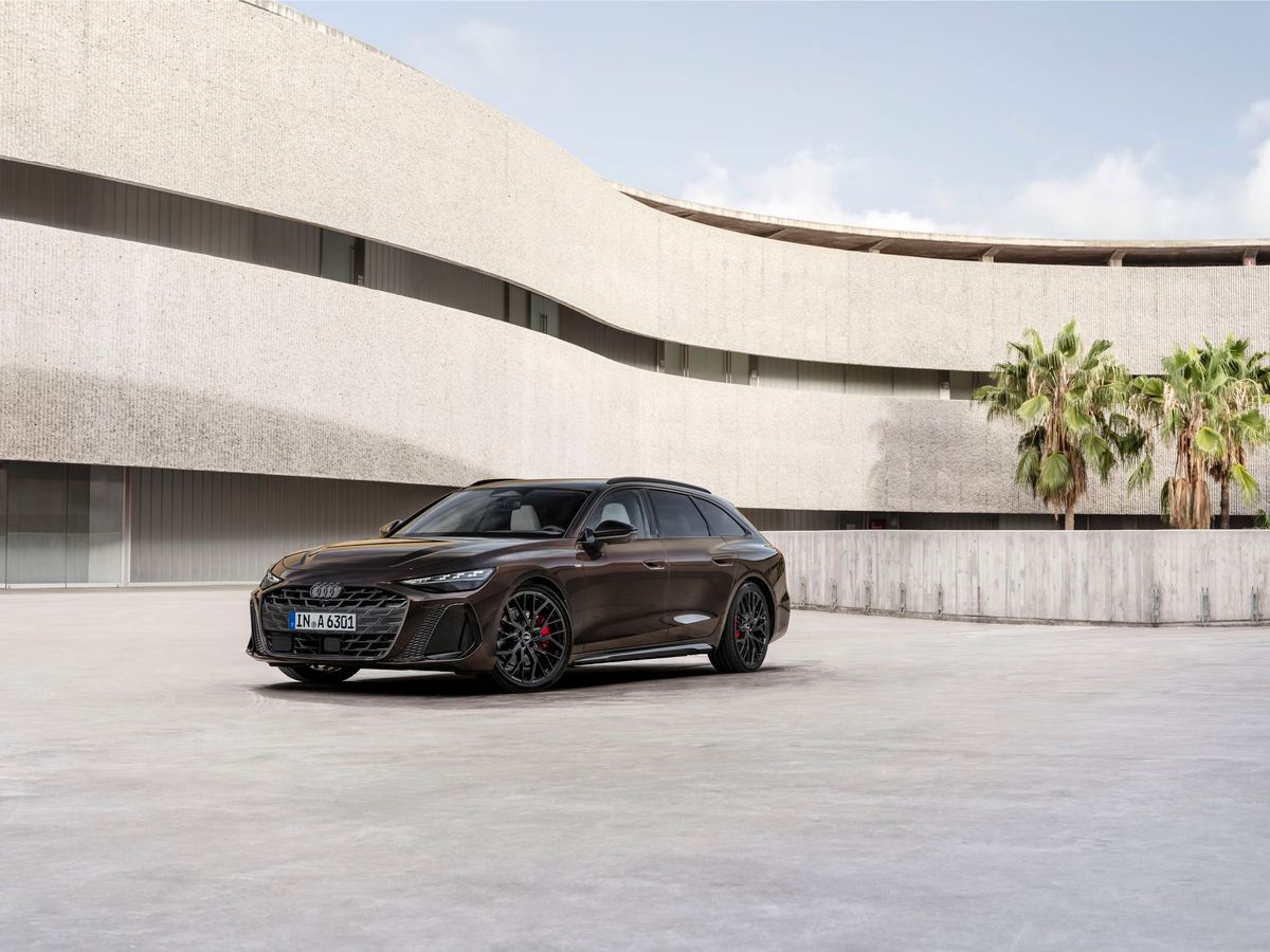 Audi A6 2025. Кузов, экстерьер. Универсал 5 дв., 6 поколение