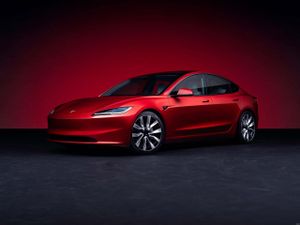 Tesla Model 3 2023. Carrosserie, extérieur. Berline, 1 génération, restyling 1