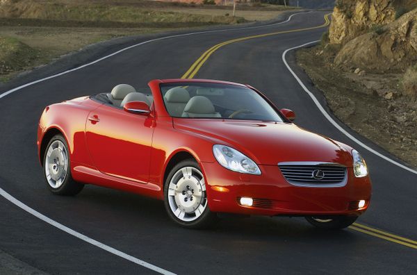 Lexus SC 2001. Carrosserie, extérieur. Cabriolet, 2 génération