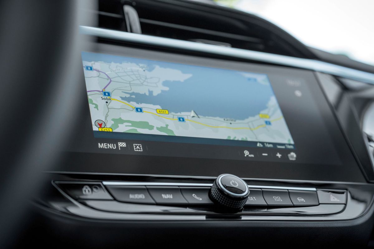 Opel Corsa 2019. Système de navigation. Mini 5-portes, 6 génération