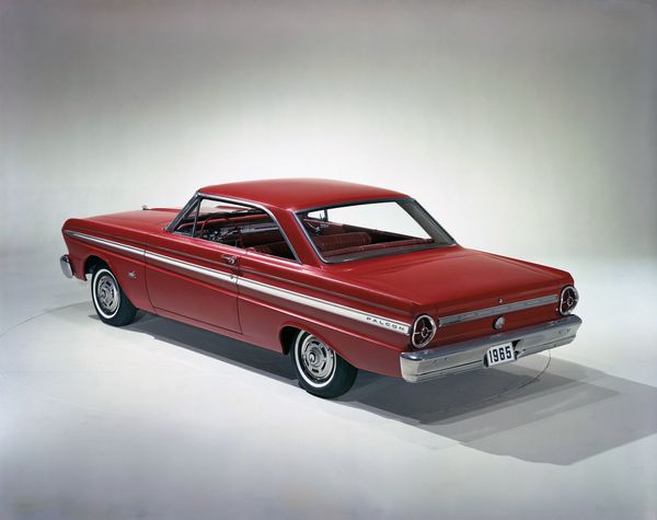 Ford Falcon 1964. Carrosserie, extérieur. Coupé sans montants, 2 génération