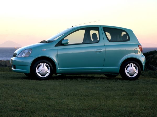 Toyota Vitz 1999. Carrosserie, extérieur. Mini 3-portes, 1 génération