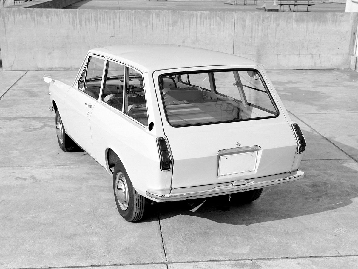 Nissan Sunny 1966. Carrosserie, extérieur. Break 3-portes, 1 génération