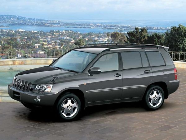 Toyota Kluger 2000. Carrosserie, extérieur. VUS 5-portes, 1 génération