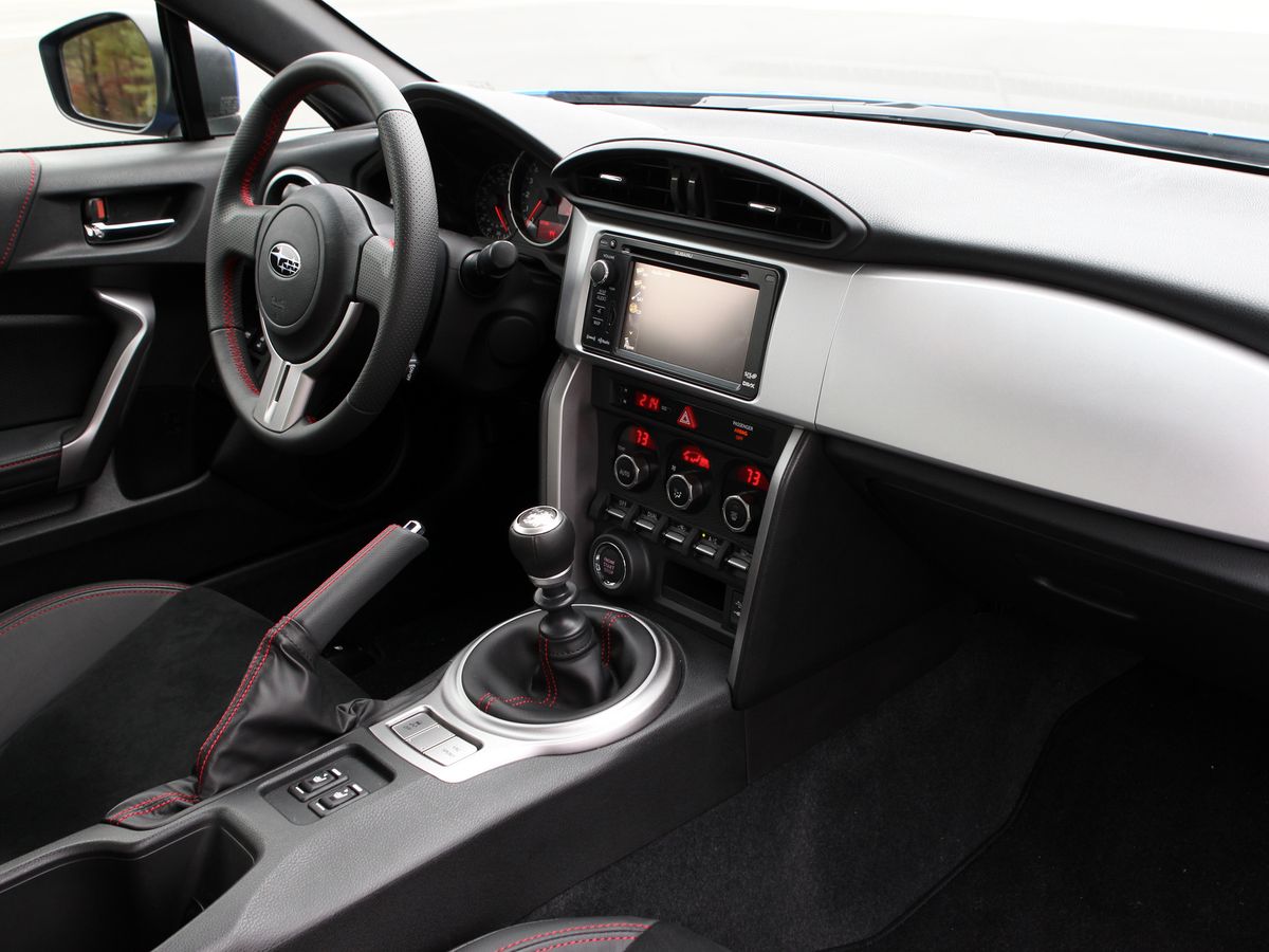 Subaru BRZ 2012. Center console. Coupe, 1 generation