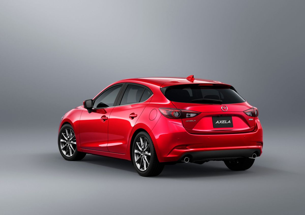 Mazda Axela 2016. Bodywork, Exterior. Hatchback 5-door, 3 generation, restyling