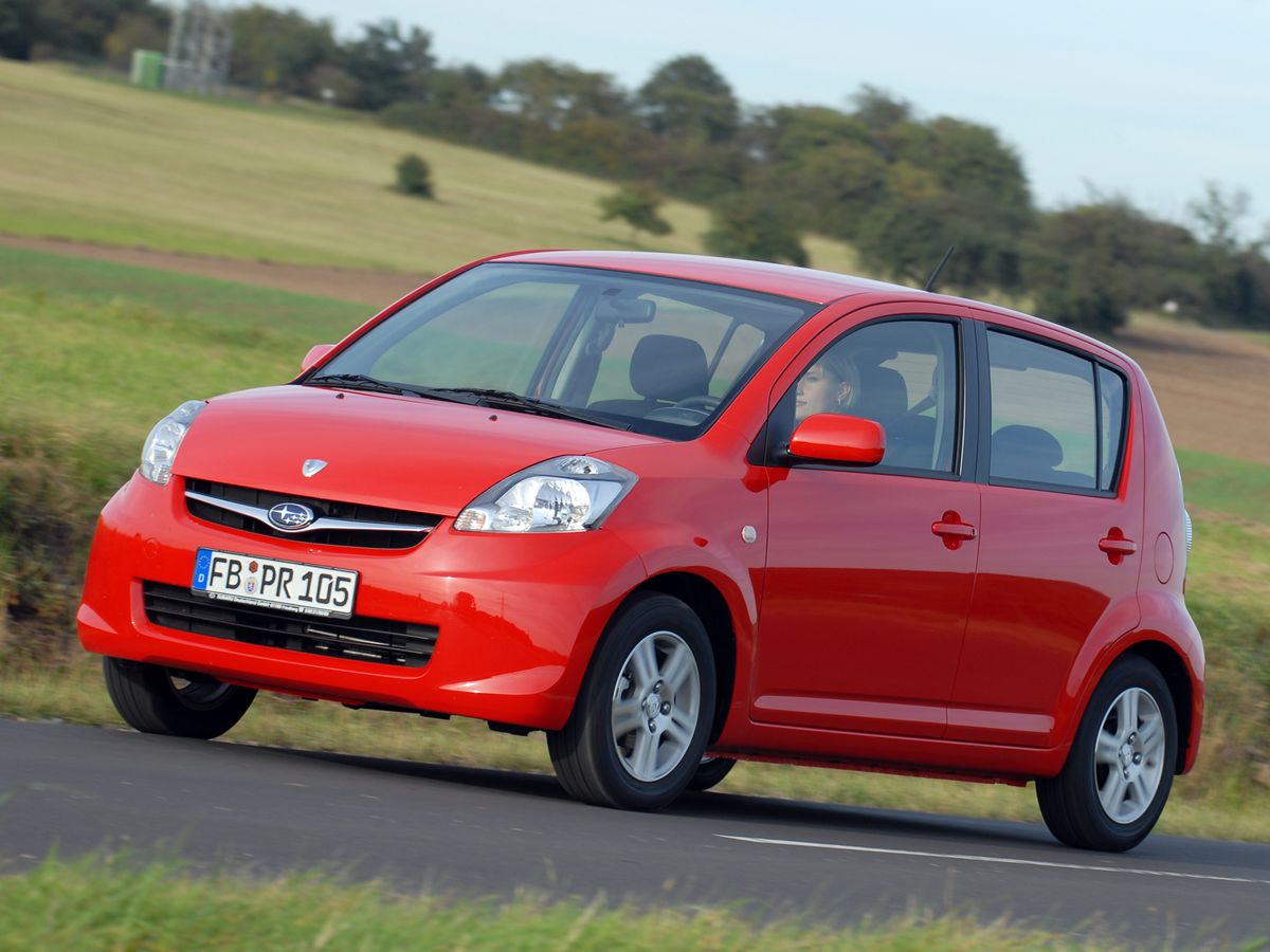 Subaru Justy 2007. Bodywork, Exterior. Mini 5-doors, 4 generation