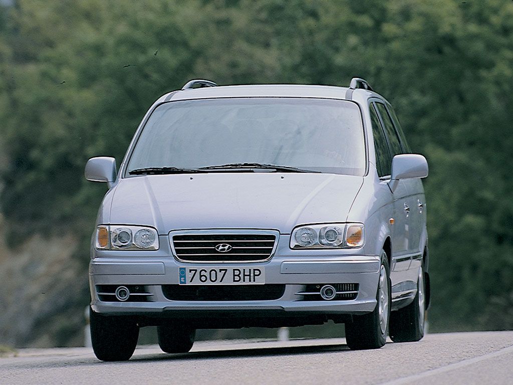 Hyundai Trajet 1999. Carrosserie, extérieur. Compact Van, 1 génération
