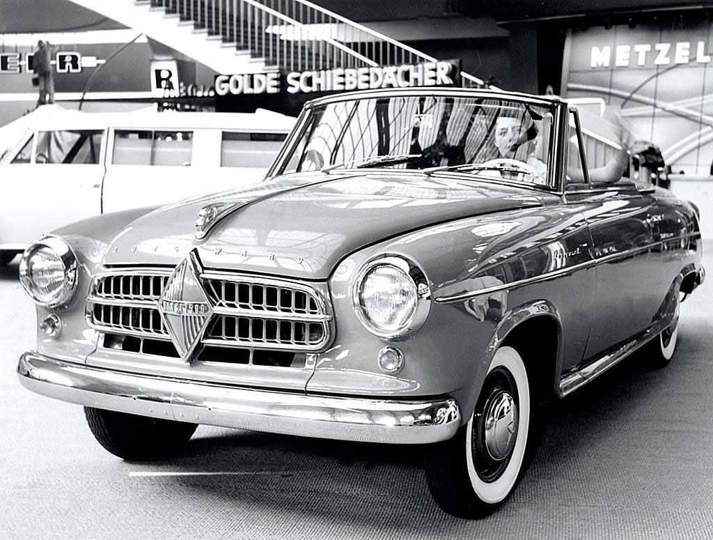 Borgward Isabella 1954. Bodywork, Exterior. Cabrio, 1 generation