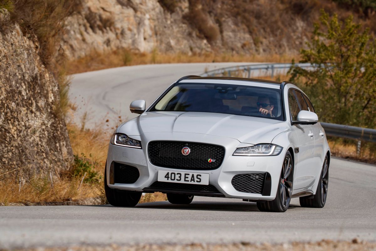 Jaguar XF 2017. Carrosserie, extérieur. Break 5-portes, 2 génération