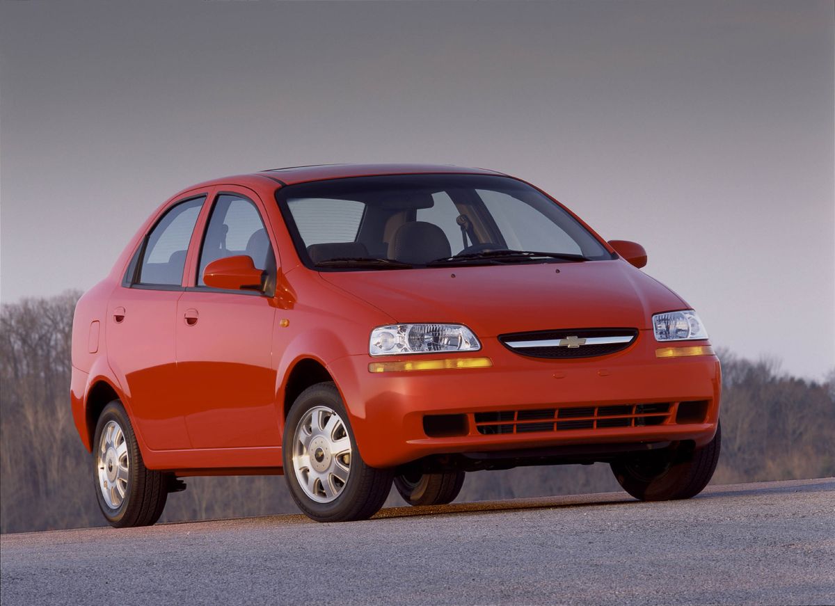 Chevrolet Aveo 2002. Bodywork, Exterior. Sedan, 1 generation