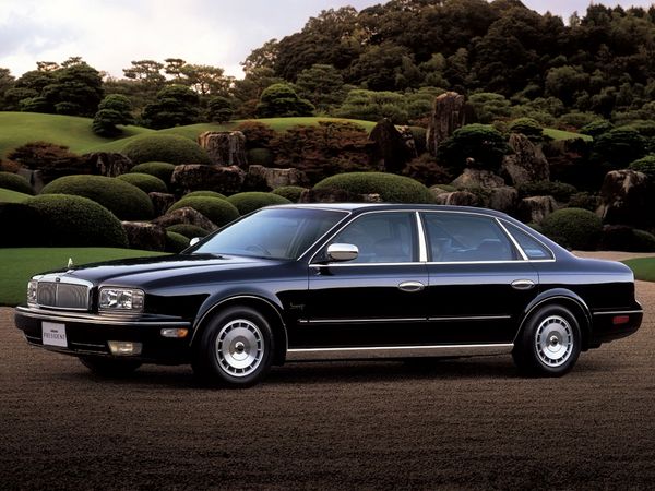 Nissan President 1990. Bodywork, Exterior. Sedan, 2 generation