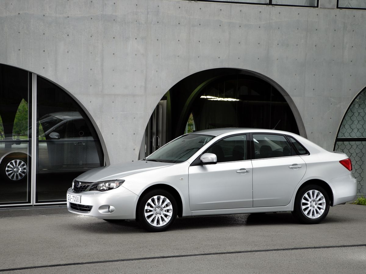 Subaru Impreza 2007. Bodywork, Exterior. Sedan, 3 generation