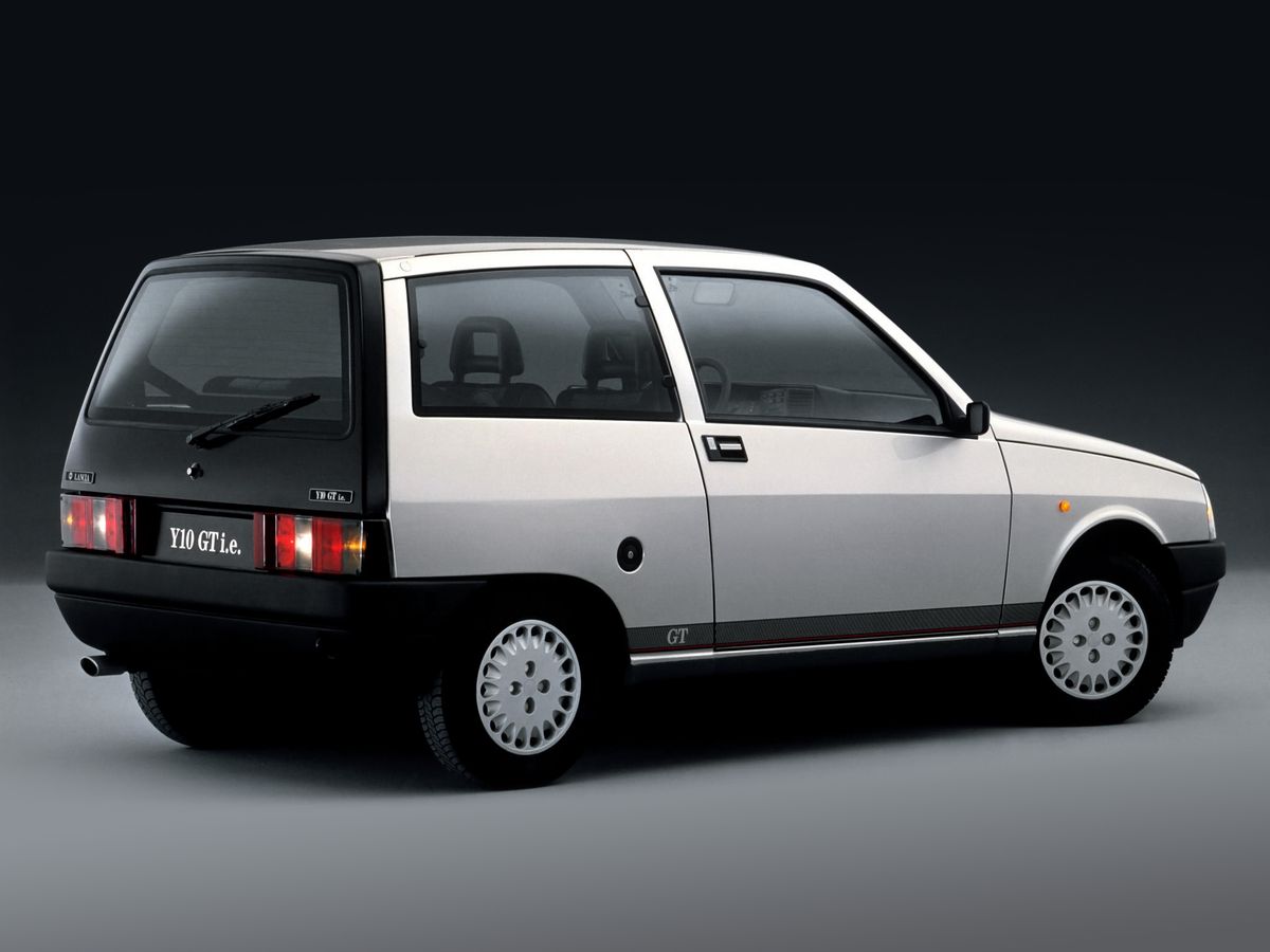 Lancia Y10 1985. Carrosserie, extérieur. Mini 3-portes, 1 génération