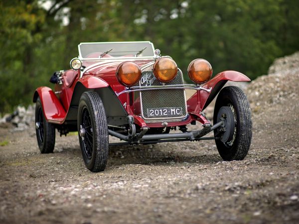 Alfa Romeo 6C 1927. Carrosserie, extérieur. Cabriolet, 1 génération