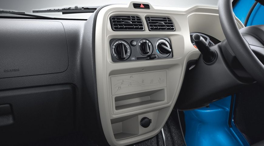 Maruti Suzuki Eeco 2010. Interior detail. Compact Van, 1 generation